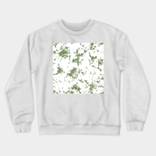 Sage Green and white marble - Tie-Dye Shibori Texture Crewneck Sweatshirt